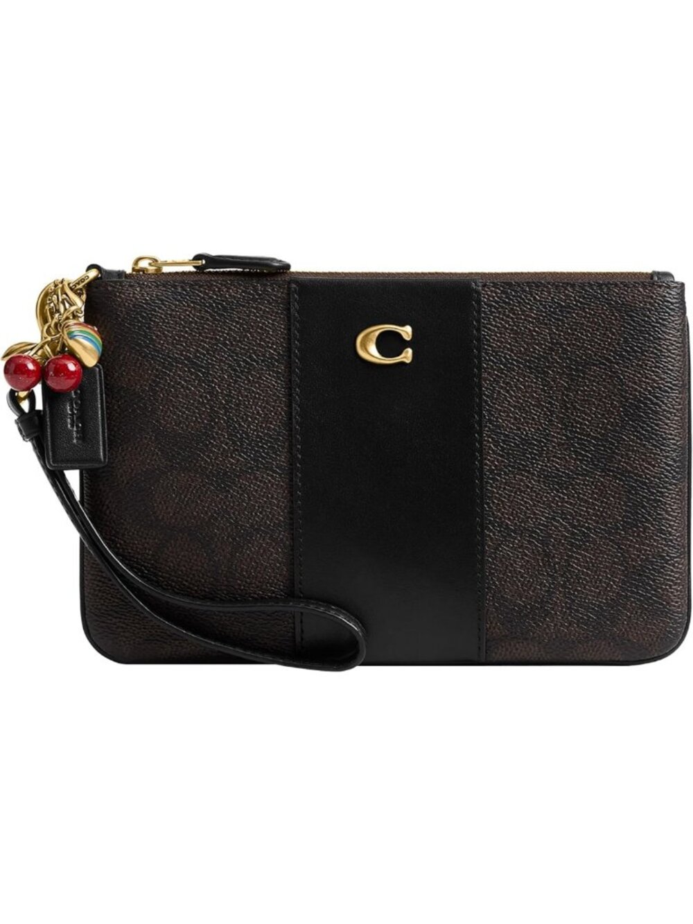 Essential Small Wristlet with Charms | Signature Design, Compact & Stylish